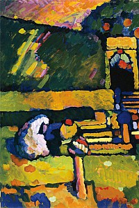 These1-4 Kandinsky Wassily Arabischer Friedhof 1909