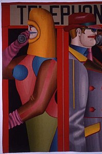 These2 Richard Lindner - After Telephone 1963