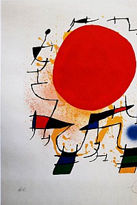 These2-4 Joan Miro - soleil rouge 1972